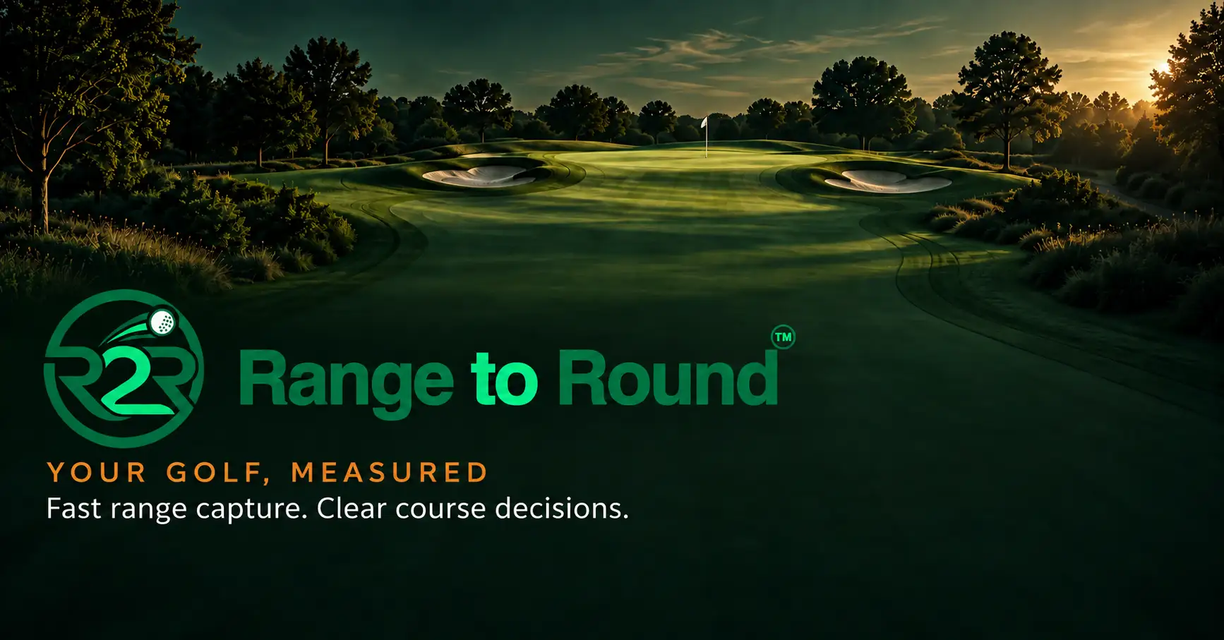 Range to Round golf app brand image